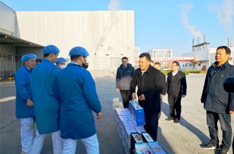 春節(jié)送溫暖，慰問暖人心丨集團(tuán)黨委書記、董事長慰問春節(jié)期間堅(jiān)守崗位的一線職工